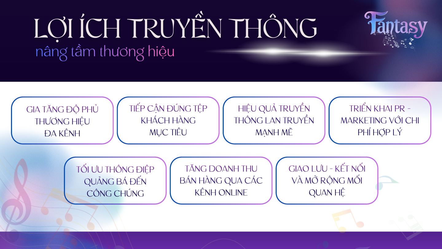 ĐỒNG HÀNH CÙNG FANTASY – NÂNG TẦNG THƯƠNG HIỆU