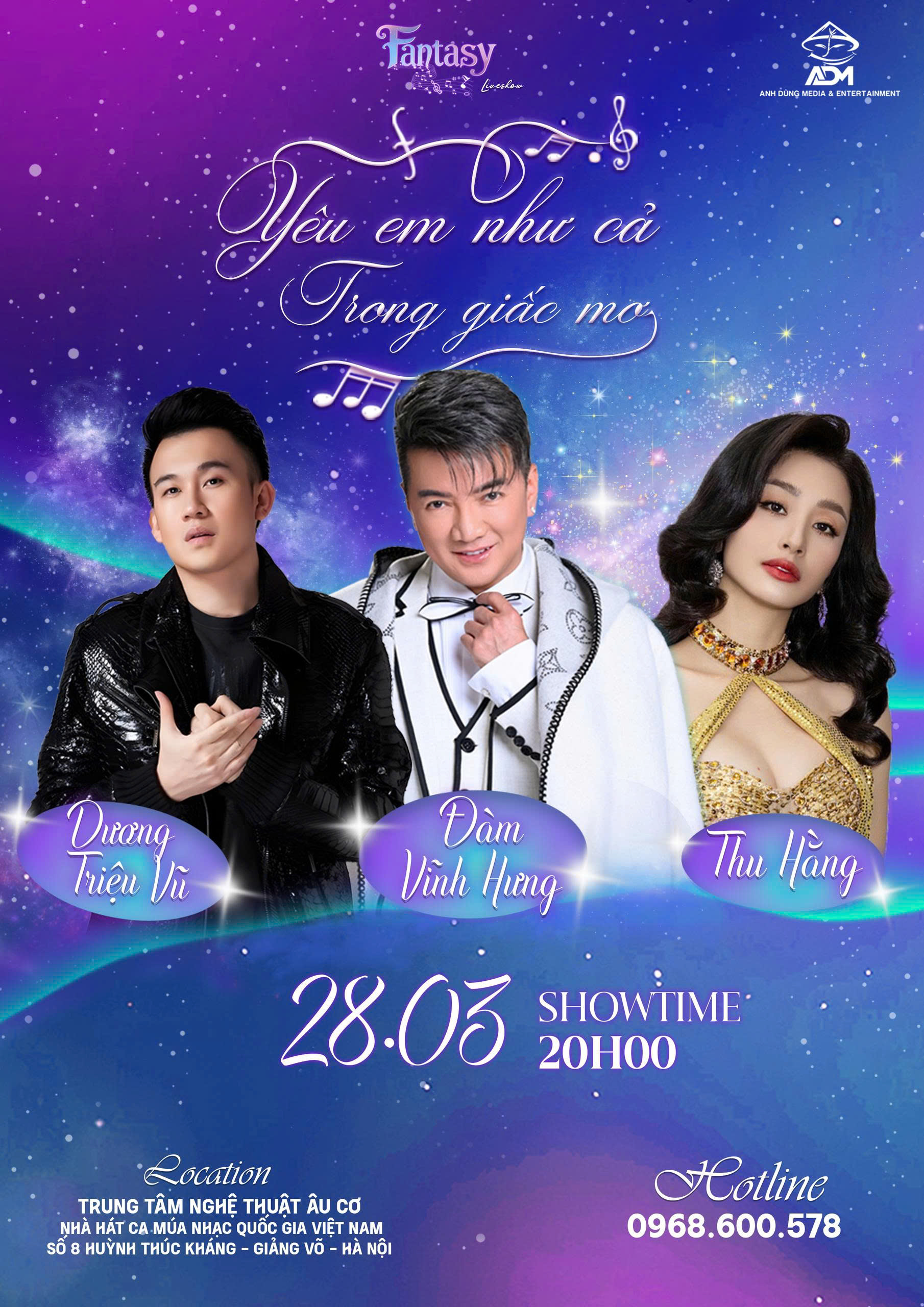 NHÌN LẠI NHỮNG MÀN SONG CA ĐẦY CẢM XÚC CỦA ĐÀM VĨNH HƯNG – DƯƠNG TRIỆU VŨ – THU HẰNG